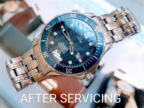 omega seamaster full service vimeao|omega watch service near me.